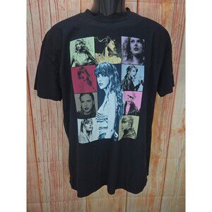Taylor Swift The Eras Tour Black Graphic T-Shirt Small